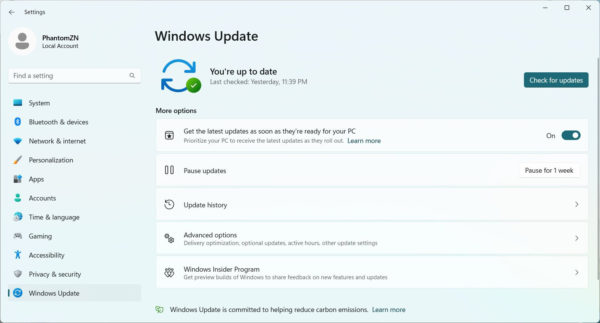 Mit Windows 11 können Sie neue Updates bald schneller installieren